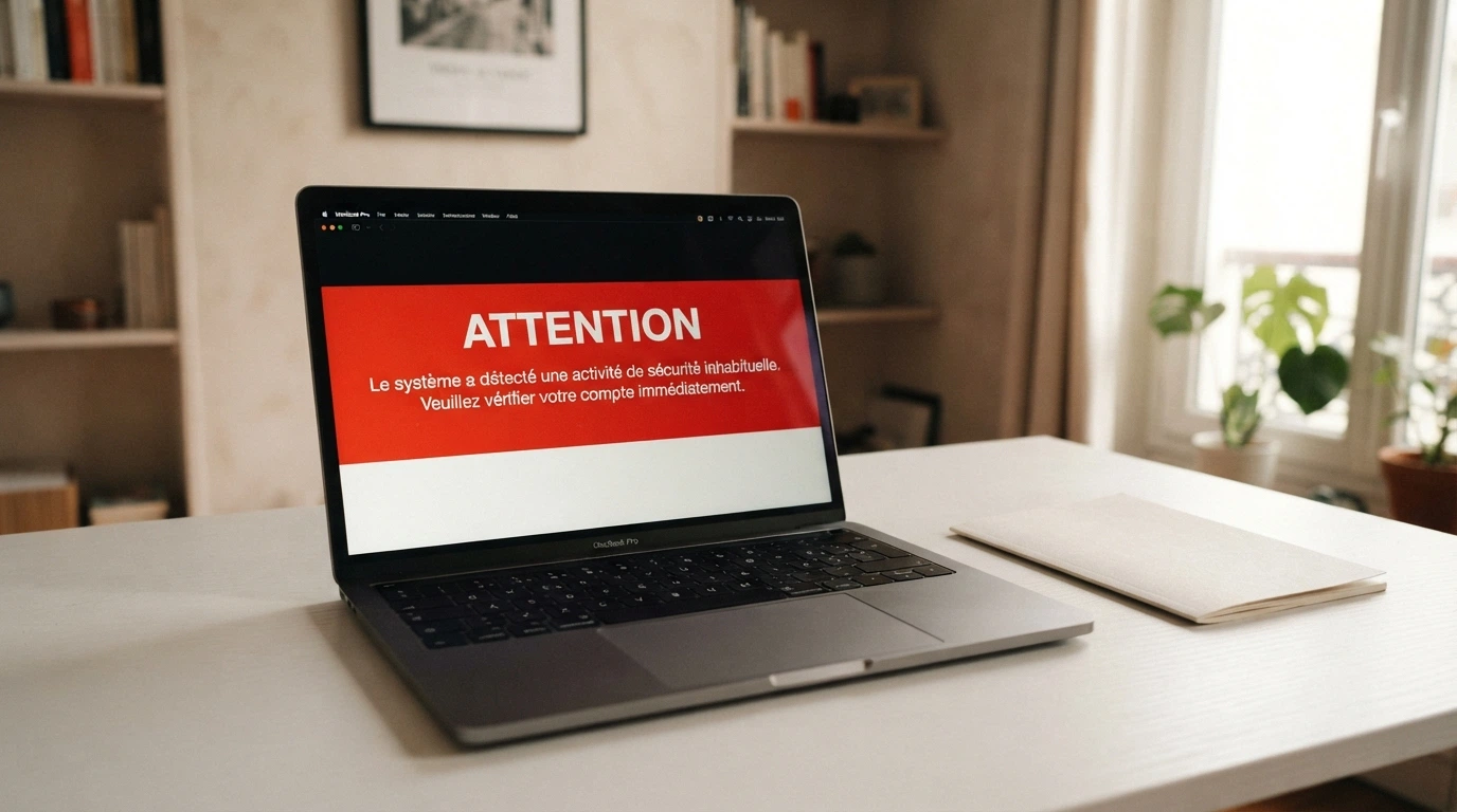 Page d'accueil du site de l'ANJ avec un message de mise en garde contre les casinos en ligne illégaux