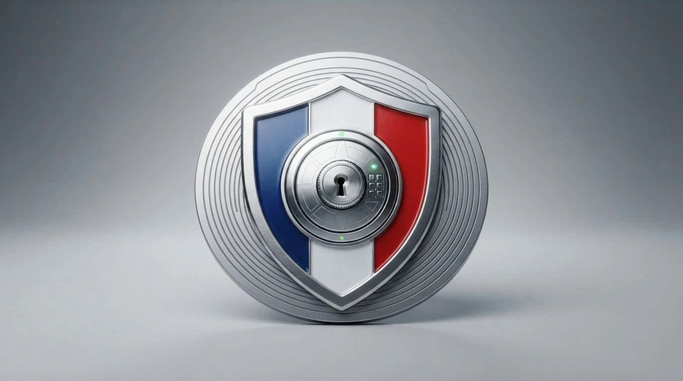 Logo de l'Autorité nationale des jeux sur fond institutionnel, à côté d'un extrait du registre des opérateurs agréés