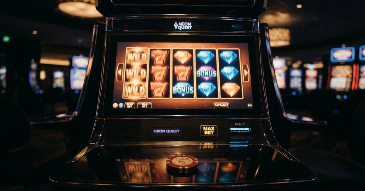 Logo de Hacksaw Gaming et vignettes de ses machines à sous les plus connues sur fond sombre