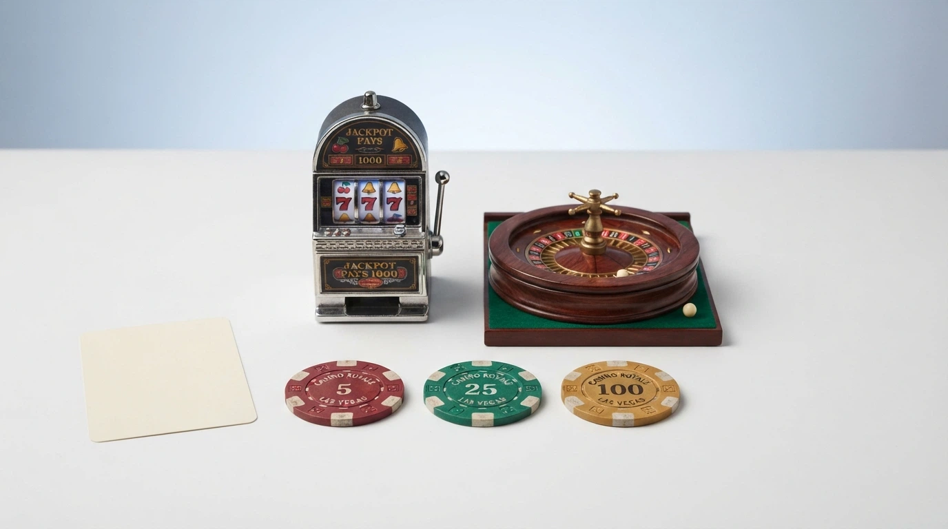 Une sélection de logos de casinos en ligne disposés en grille comparative, avec des icônes représentant les free spins, les pourcentages de bonus et les symboles de machines à sous