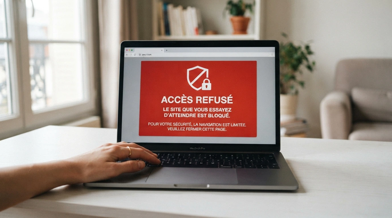 Page d'accueil du site de l'ANJ avec le bandeau « L'offre illégale » et la liste des opérateurs agréés