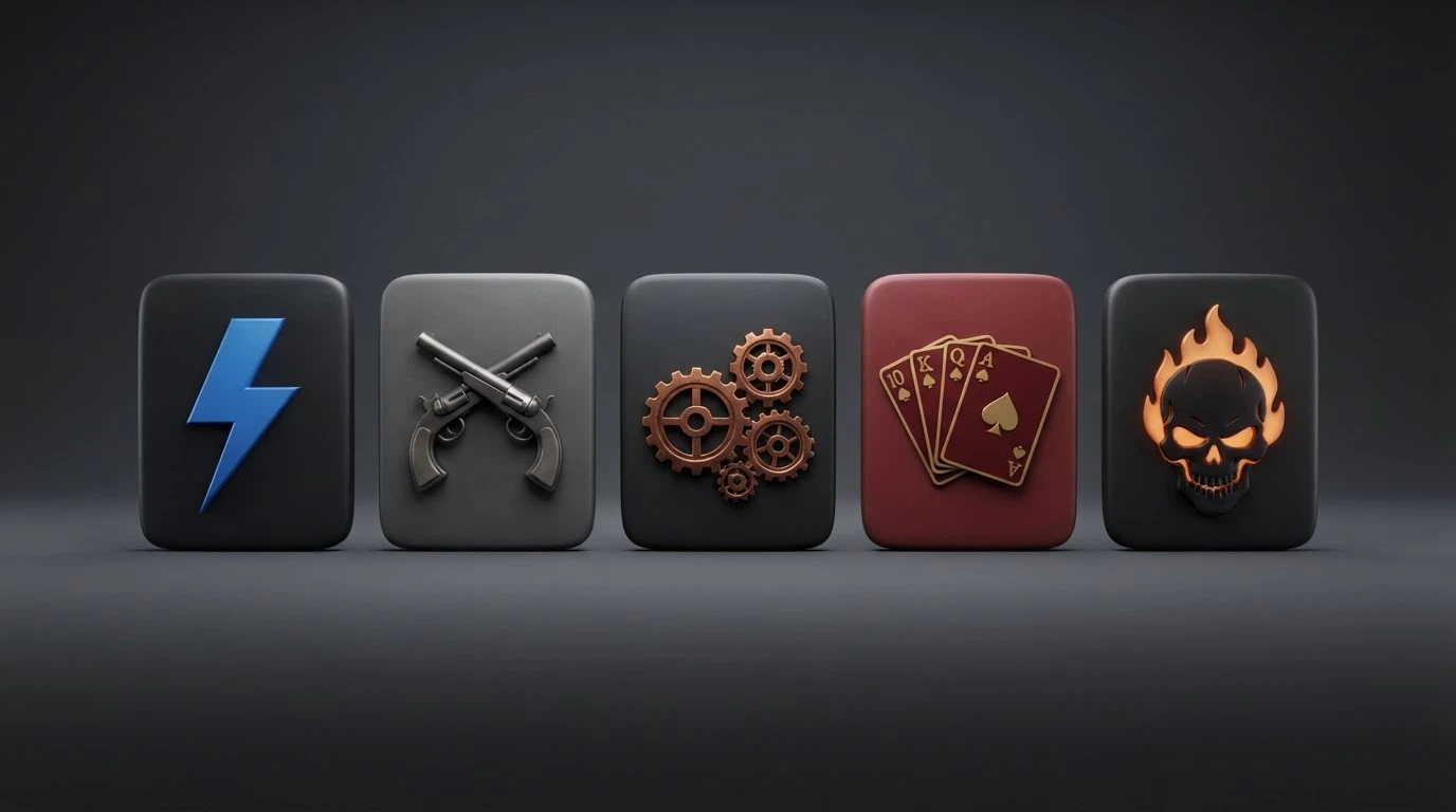 Les logos de Pragmatic Play, Hacksaw Gaming, Nolimit City, Big Time Gaming et Relax Gaming alignés.