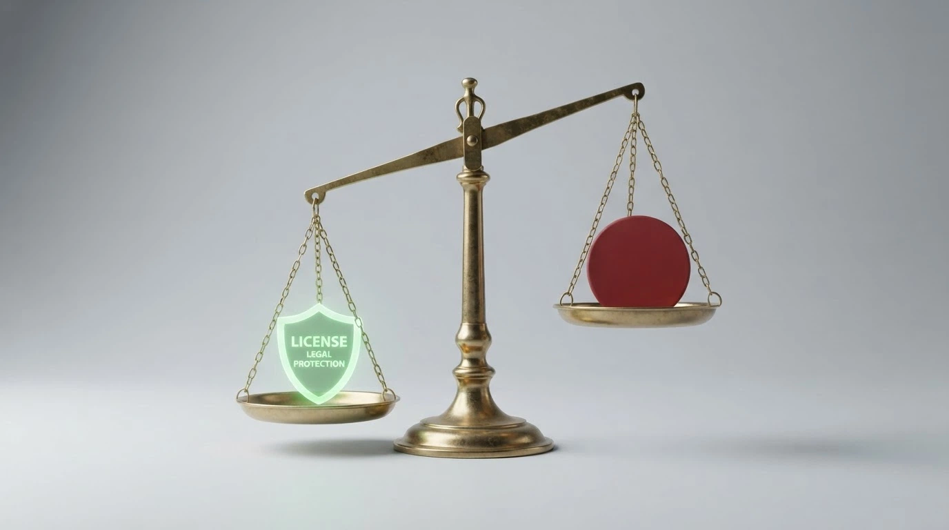 Capture d'écran d'un comparatif de casinos en ligne avec leurs colonnes de bonus, de wager et de licence, montrant la différence entre opérateurs agréés et offshore